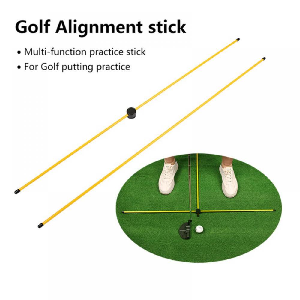 Golf Alignment Sticks Putting Training Aid Direction Indicator