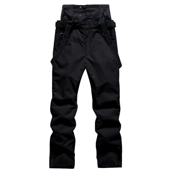 Bigersell Women Shaping Straight Pants Full Length Women's And Men's Ski Pants Men's Warm Snowboard Double Board Waterproof Windproof Ski Pants Curvy Bootcut Overall Jeans for Ladies