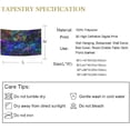 thumbnail image 4 of FREEAMG Abstract Colorful Nebula Starry Sky Galaxy Wall Tapestry Tapestry Wall Hanging Decorative Tapestries Wall Art Wall&nbsp;Blanket&nbsp;Bedding Tapestry for Bedroom Living Room Dorm 90"x60", 4 of 7
