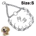 thumbnail image 1 of Dog Training Collar With Quick Release Buckle Chrome Plated Steel, 1 of 5