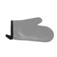thumbnail image 2 of Guante de silicona para horno, resistente a altas temperaturas, impermeable, antideslizante, con forro de algodón, color gris, 2 of 14