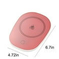 thumbnail image 3 of Kcavykas Living Room Decor Coffee Mug Warmer,Electric Beverage Warmers for office Home Desk Use,Smart Cup Warmer Thermostat for Hot Coffee Tea Indoor/Outdoor Coasters-Pink, 3 of 8