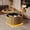 Brown-1, variant on 40" Lift Top Coffee Table 4-in-1 with Storage & Hidden Compartment, Farmhouse Convertible to Dining Table, Retro Brown+White