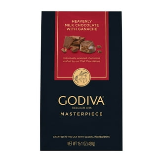GODIVA Masterpieces Assorted Milk Chocolate 2 Pack, Caramel