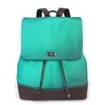 thumbnail image 1 of Fotbe Turquoise Light Blue Mochila Bolso con Estampado para Mujer, Mochila Antirrobo de Nylon Impermeable, Bolsa Ligera de Hombro, 1 of 4