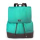 thumbnail image 1 of Fotbe Turquoise Light Blue Mochila Bolso con Estampado para Mujer, Mochila Antirrobo de Nylon Impermeable, Bolsa Ligera de Hombro, 1 of 4