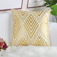 thumbnail image 3 of Unique Bargains Printed Couch Modern Square Decorative Throw Pillow Cover, 18" x 18", #25, 3 of 7