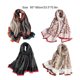 thumbnail image 5 of Minnieouse Bufandas suaves y transpirables, bufanda cálida con estampado para cualquier ocasión, bufanda para mujer, bufanda de lujo Accesorios de disfraces estilo 1, 5 of 6
