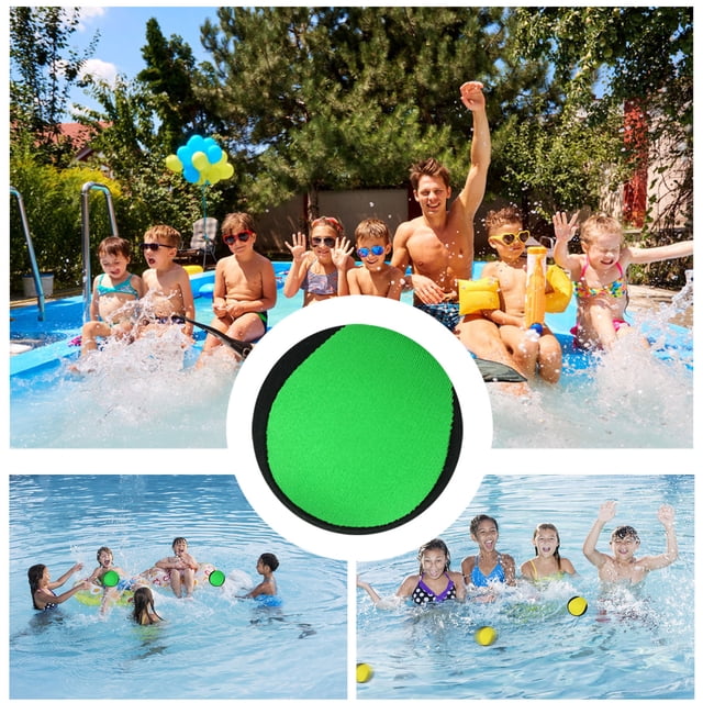 Water Bounce Balls, Floating Water Toys, Durable Plastic Construction, Multi-Color Design, for Youth Adults, Pool Beach Games, Summer Water Fun, 10PCS Set, Safe Non-Toxic Material Akmoler