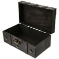 thumbnail image 2 of Shisuyan Travel Small Jewelry Case Grey Wood 1Set, 2 of 8