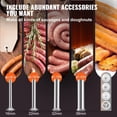 thumbnail image 4 of VEVOR Sausage Stuffer 7LBS/3L Capacity Homemade Sausage Maker Stainless Steel, 4 of 11