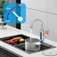thumbnail image 2 of Grifo de agua caliente con calentador de agua instantáneo, calentador de agua instantáneo con pantalla digital LED, grifo de calefacción de dirección ajustable, juego de 1, 2 of 4