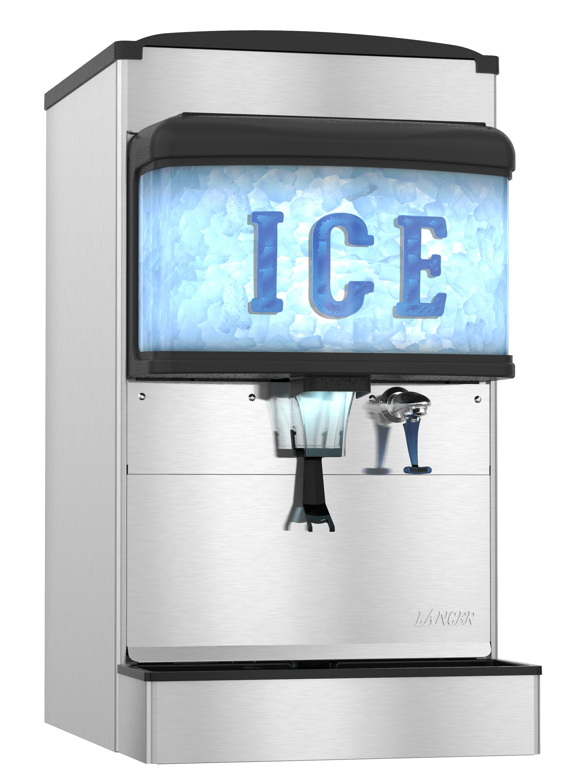 Hoshizaki Dm 44n 22a W Countertop Ice And Water Dispenser Walmart Com Walmart Com