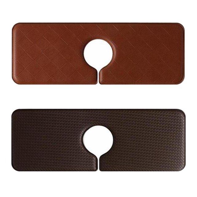 2 alfombrillas absorbentes para grifo, reutilizables, a prueba de aceite, para fregadero, alfombrilla de secado para cocina Baoblaze Almohadilla absorbente para grifo