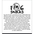 thumbnail image 3 of 1-in-6 Snacks 9060480 4 oz Cookies Chocolte Chip - Pack of 8, 3 of 4