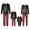 Kid Black Red Plaid, variant on Elippeo Christmas Family Pajamas Matching Set Letter Christmas Tree Print Long Sleeve Tops and Plaid Pants Sleepwear Nightwear