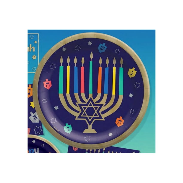 Hanukkah Paper Plates