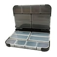 thumbnail image 2 of yotijay 2xFishing Tackle Box Compact Fishing Storage Box for Freshwater Camping Travel 13cmx10cmx3cm, 2 of 9