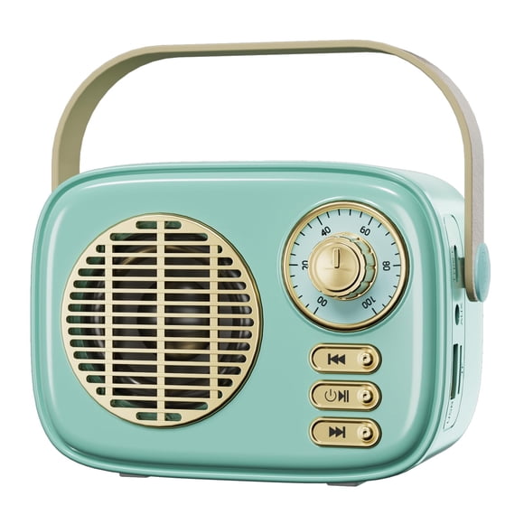 Altavoz Bluetooth Dosmix Estilo Retro Vintage Azul