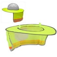 thumbnail image 1 of Neck Hard Hat Sun Shade Summer High Visibility Full Brim Mesh Neck Sunshade with Reflective Stripe, 1 of 7