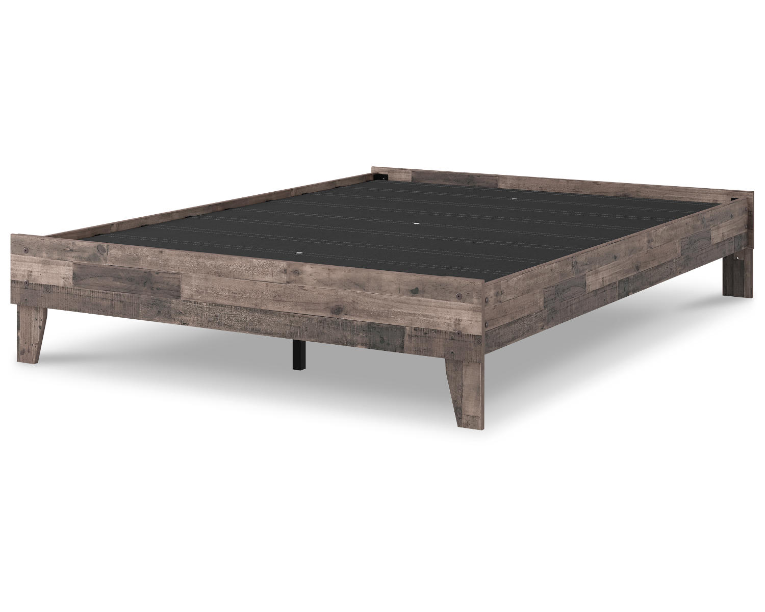 Signature Design by Ashley Casual Neilsville Queen Platform Bed  Multi Gray