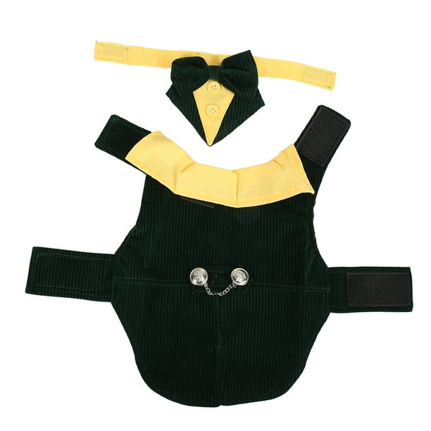 Camisa Con Pajarita Para Perro, Traje Para Perro Con Orificio Pequeño, Poliéster Suave Y Cómodo, Ajustable Para Fiestas ANGGREK SG