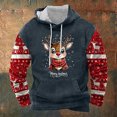 thumbnail image 1 of WILLBEST Sweat à Capuche Imprimé à Manches Longues pour Hommes, Mode Décontractée Confortable, 1 of 5