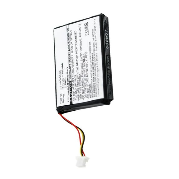 Replacement Battery for Garmin 010-11925-10 (750mAh Li-ion 3.7V)