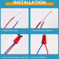 thumbnail image 5 of 320Pcs Wire Connectors Kit, Multifunctional Electrical Wire Nuts with Storage Box,DUBUNS, 5 of 5