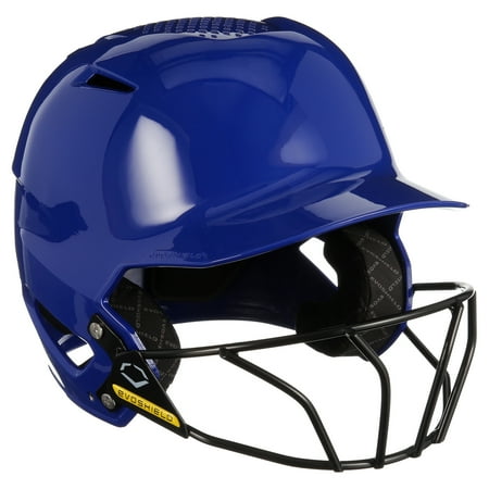 UPC: 0887768813475 | EvoShield XVT Batting Helmet Gloss Finish with Facemask Royal Large and Extra Large