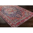 thumbnail image 6 of Livabliss Area Rugs for Living Room, 5x7 Iris Traditional Red Rug, Bedroom Dining Room Home Decor Stain Resistant Carpet (5' x 7'6"), 6 of 9