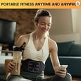 thumbnail image 3 of Advancent Funciones cómodas y múltiples para una familia abdominal saludable y efectiva Parche muscular abdominal Borde negro L / XL (17.5 * 98 Type3 NO3, 3 of 6