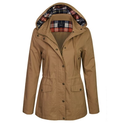 KOGMO Womens Zip Up Anorak Safari Jacket with Kenya Ubuy