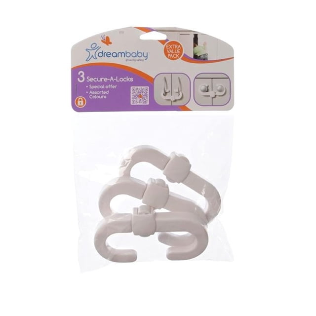 Lock Dreambaby Secure A Lock, paquete de 3