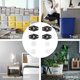thumbnail image 5 of unbranded 8Ud Adhesivas Para Cajones Y Muebles Con Movimiento Estable Y Negro, 5 of 6