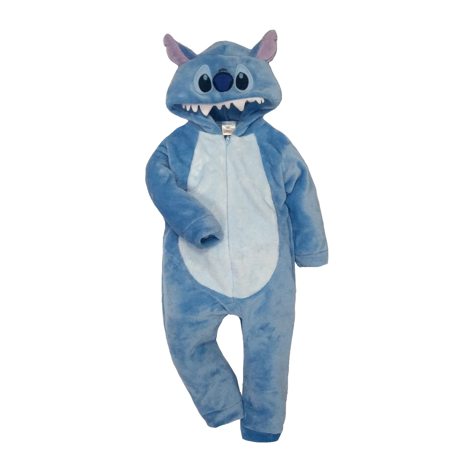 Mameluco sin pie con gorro bordado Disney Stitch Disney Pijamas - Main Image