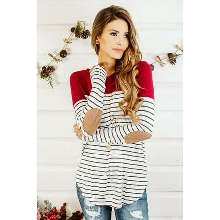 

Women Pregnant Maternity Clothes Nursing Tops Breastfeeding Striped T-Shirt