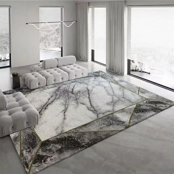 Luxury Carpet for Living Room Large Room Decor Sofa Coffee Table Area Floor Mats Bedroom Non-slip Bedside Aisle Rugs Washable