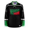 thumbnail image 3 of Mountain Dew Heritage Logo Blackout Hockey Jersey, 3 of 5