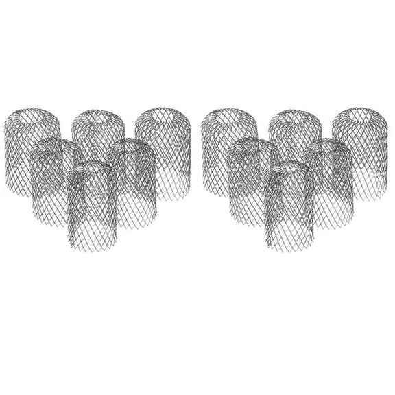 12 Pack Gutter Guard 3 Inch Expandable Aluminium Filter Strainer Gutter Downspout Guard for Stopping Blockage Leaves