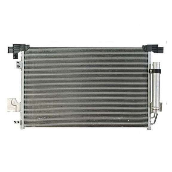 A/C Condenser - Compatible with 2008 - 2017 Mitsubishi Lancer 2009 2010 2011 2012 2013 2014 2015 2016