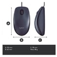 thumbnail image 3 of Mouse Logitech M100 Negro, 3 of 4