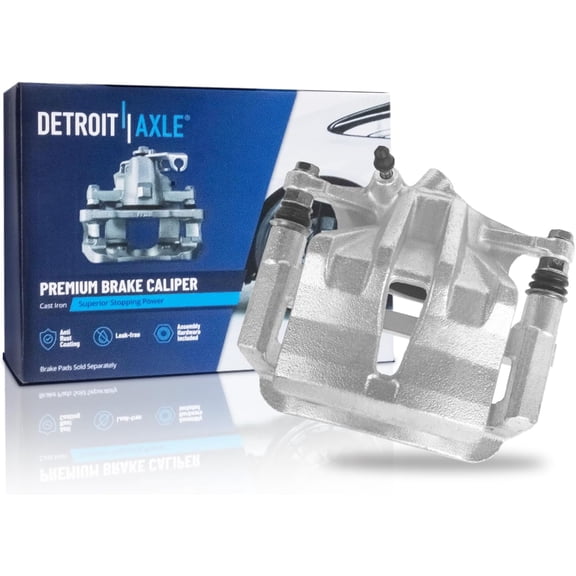 Detroit Axle - Front Right Brake Caliper for Toyota Camry Celica Lexus ES300 [Casting # 57-28 3R / 4L], Passenger Side Disc Brake Caliper with Bracket Replacement