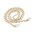 thumbnail image 3 of Milageto Purse Chain Strap 47 Inches Fashion Bag Chain for Clutch Shoulder Bag Wallet Gold Chain White, 3 of 8