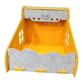 thumbnail image 2 of Rascador para gatos, cama tipo tumbona para gatos, multiusos, resistente al desgaste, mueble de juguete grueso. Naranja, 2 of 8