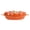 Orange, variant on The Pioneer Woman 3-Quart Oval Pumpkin Stoneware Baker with Lid, Linen