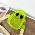 thumbnail image 5 of ibiyuan Halloween Pumpkin Clear Crossbody Purse, Transparent Novelty Ghost Purse Cute Spooky Season Shoulder Bag for Women, 5 of 8