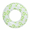thumbnail image 1 of CY5O5ee Inflatable Pool Float Ring Transparent Swim Ring with Flower Print Pool Float for Adults Women Men Swimming and Water Party Fun for Pool, Lake, Beach, Summer Photo Prop, 1 of 9