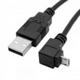 thumbnail image 2 of Chenyang CY 100cm Down Angled 90 Degree Micro USB Male to USB Data Charge Cable for Phone Tablet Cable, 2 of 7