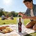 thumbnail image 5 of Collapsible Portable Wine Cooler Bag | Clear PVC Ice Pouch for Champagne, Beer & Beverages | Reusable Chiller with Handle for Parties & Outdoor Use, 5 of 7